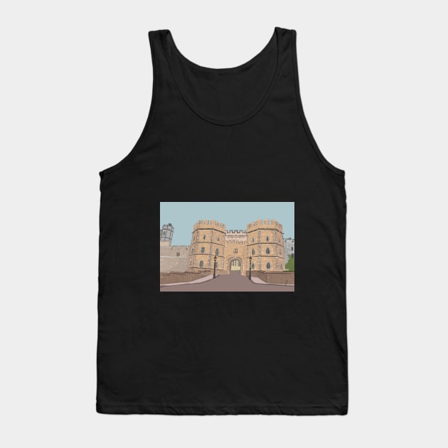 Windsor castle Tank Top by vixfx